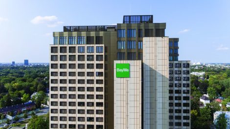 BayWa-Zentrale in München im Zusammenhang mit dem Schuldenabbau des Konzerns